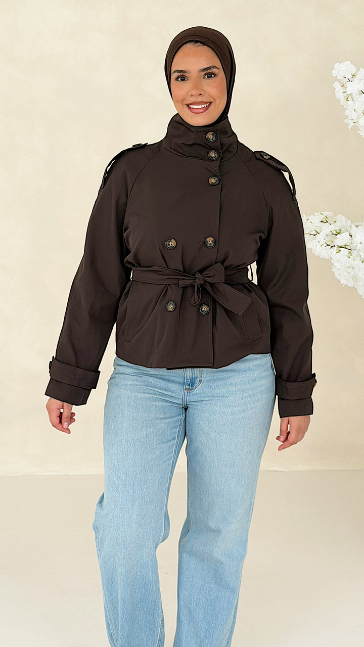 Kaia Short Trenchcoat