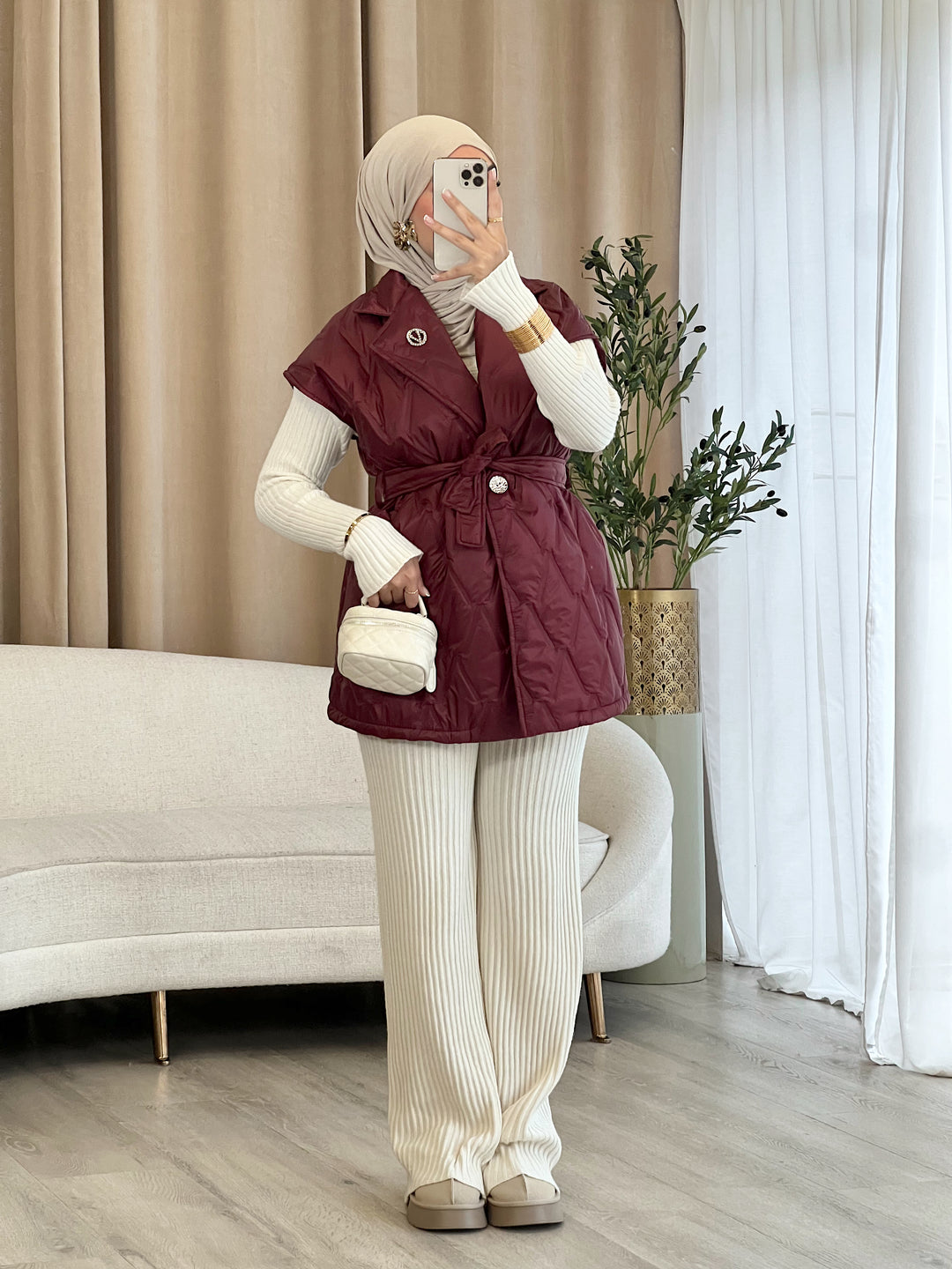 Autumn Puffer-Weste