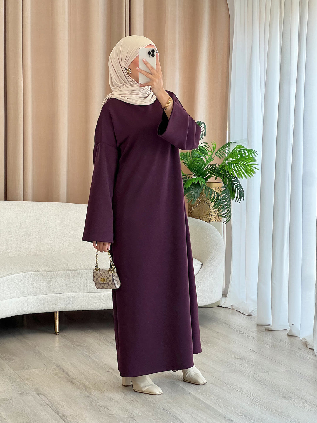 Basic Sweatshirt Abaya