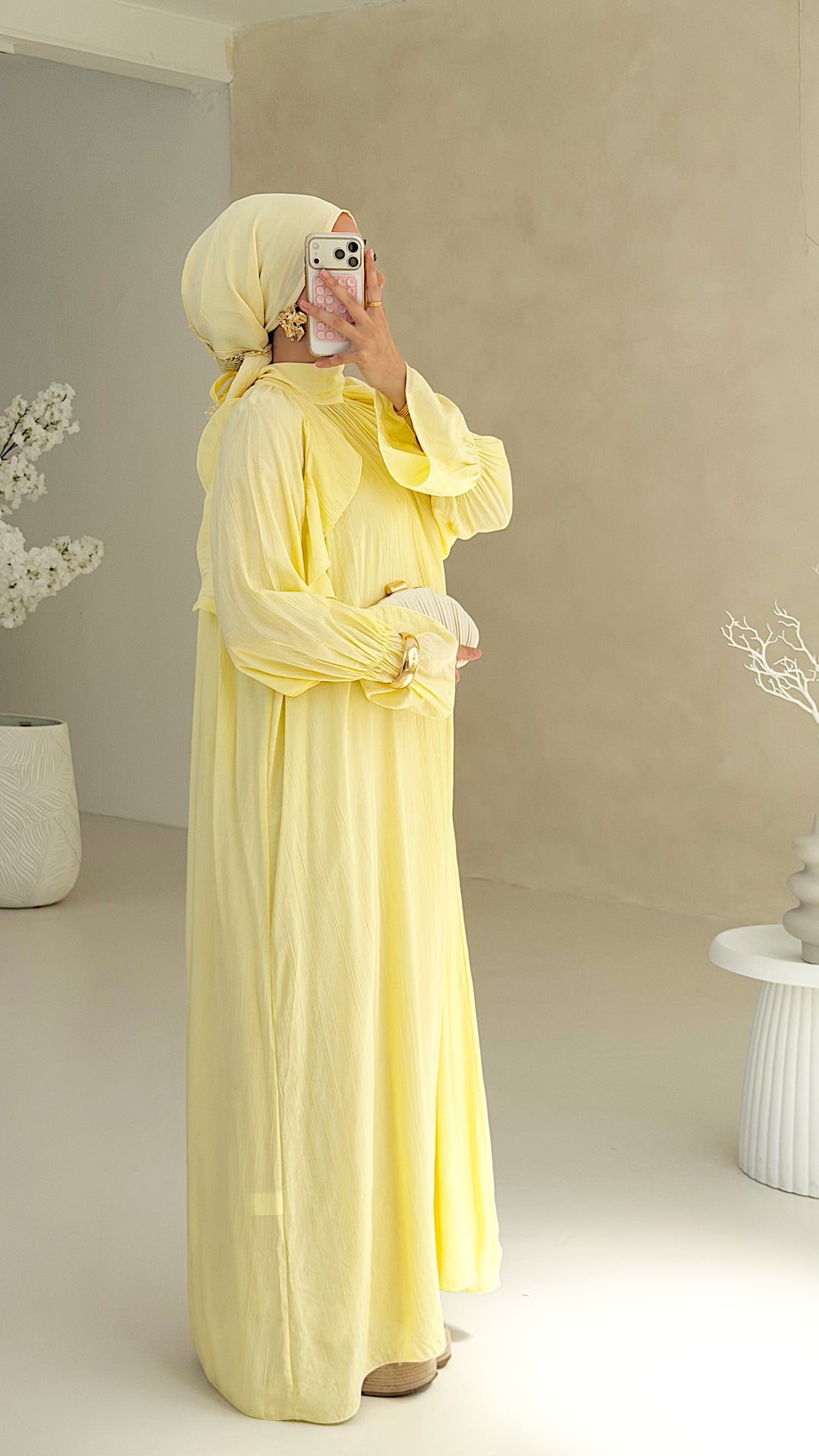 Volant Kleid