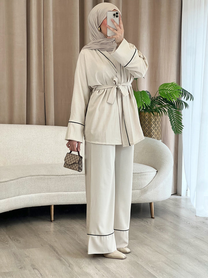 Alya Set in Beige