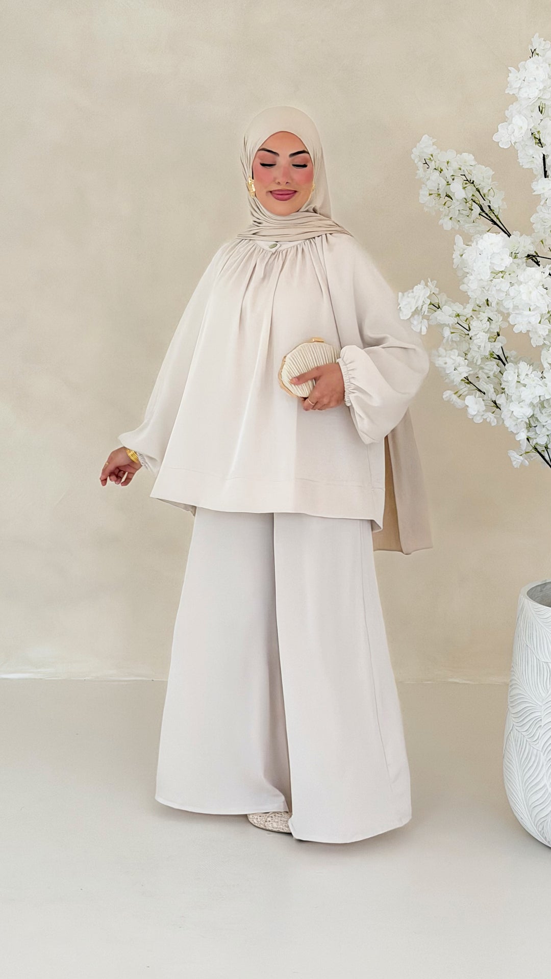 Zarela Satin 2-Teiler