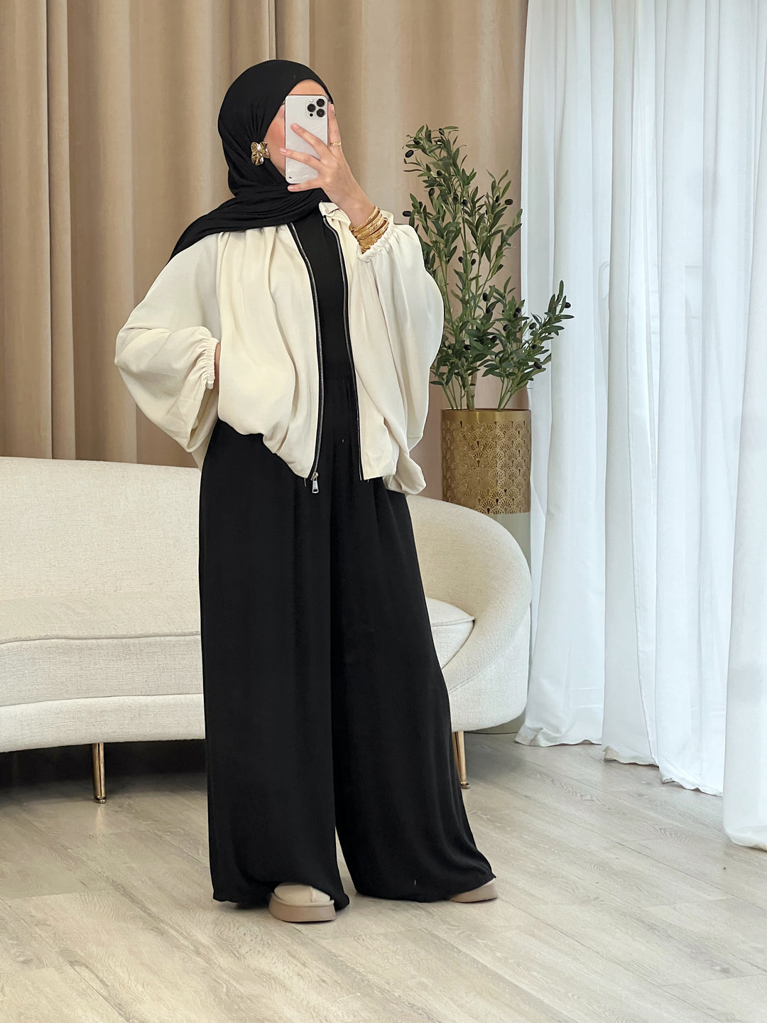Layli Satin-Jacke