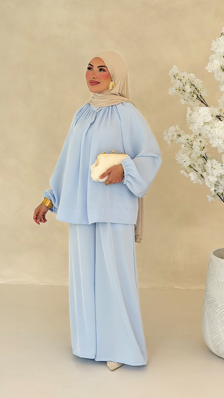 Zarela Satin 2-Teiler