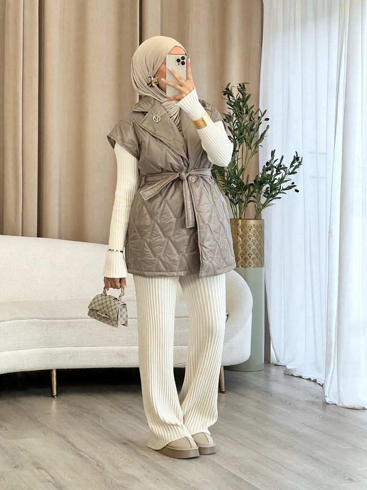 Autumn Puffer-Weste