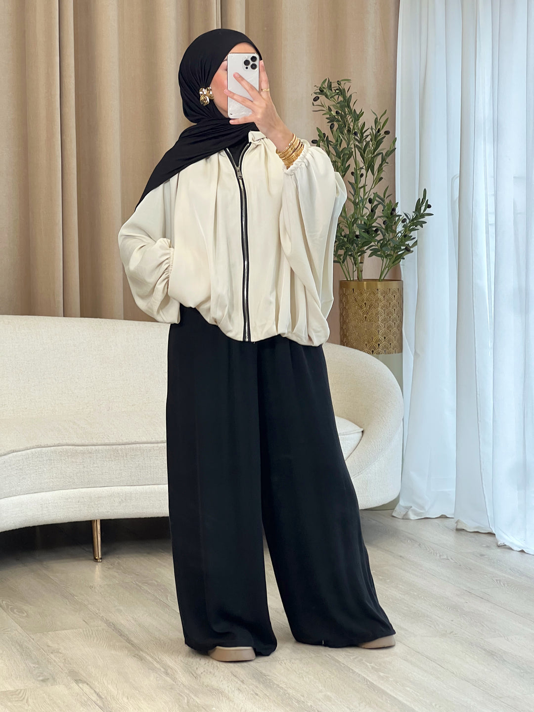 Layli Satin-Jacke
