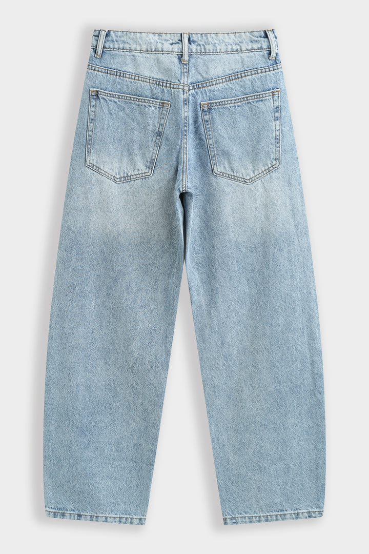 Barrel Denim Hose
