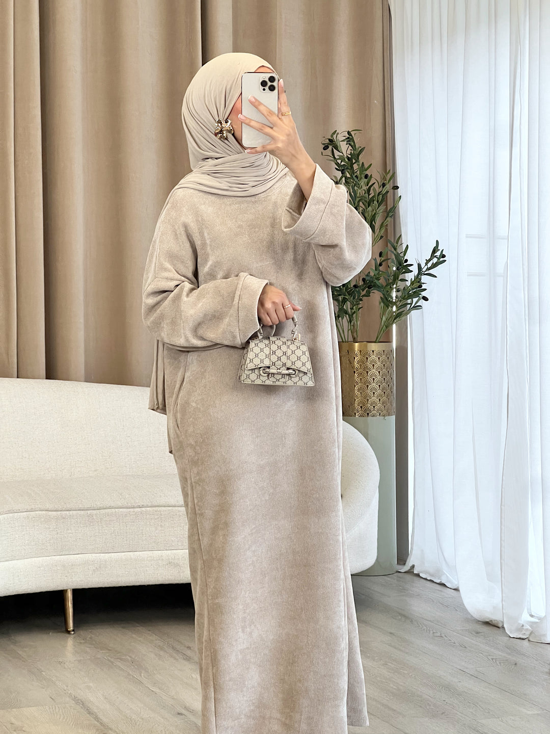 Nisa Cord Kleid