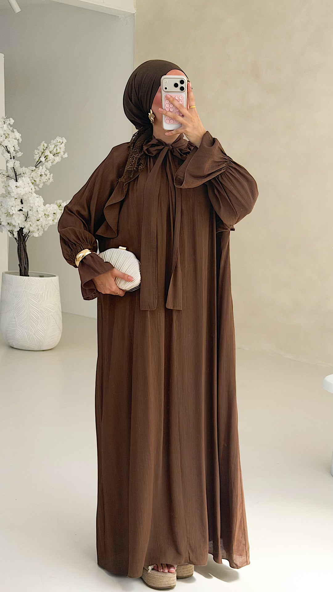 Volant Kleid
