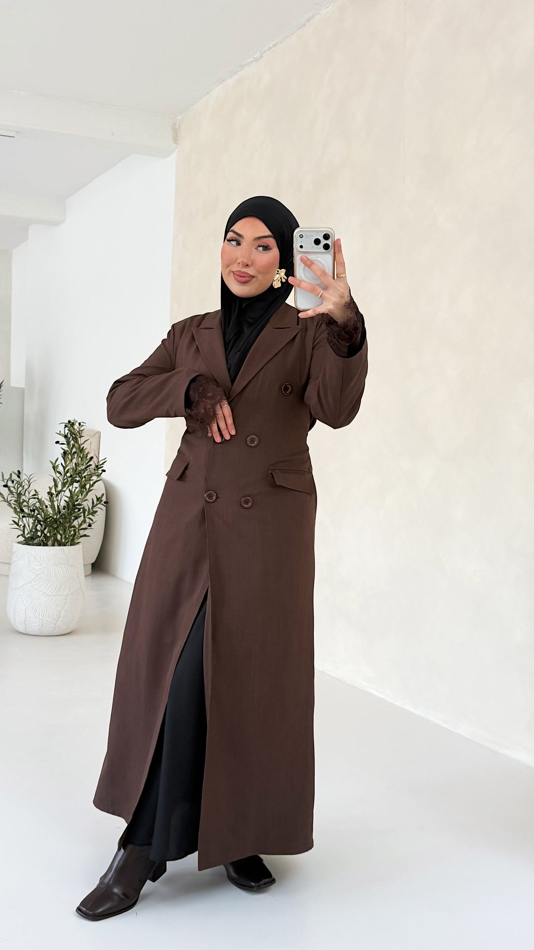 Diva Blazer-Mantel