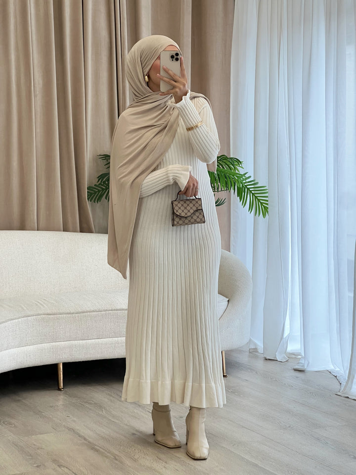 Jolie Kleid in Creme