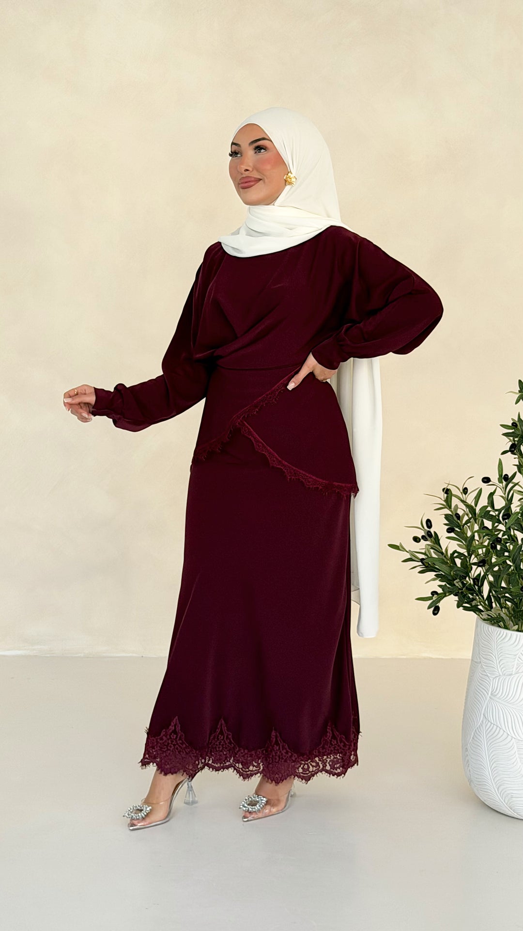 Naira Spitzen 2-Teiler