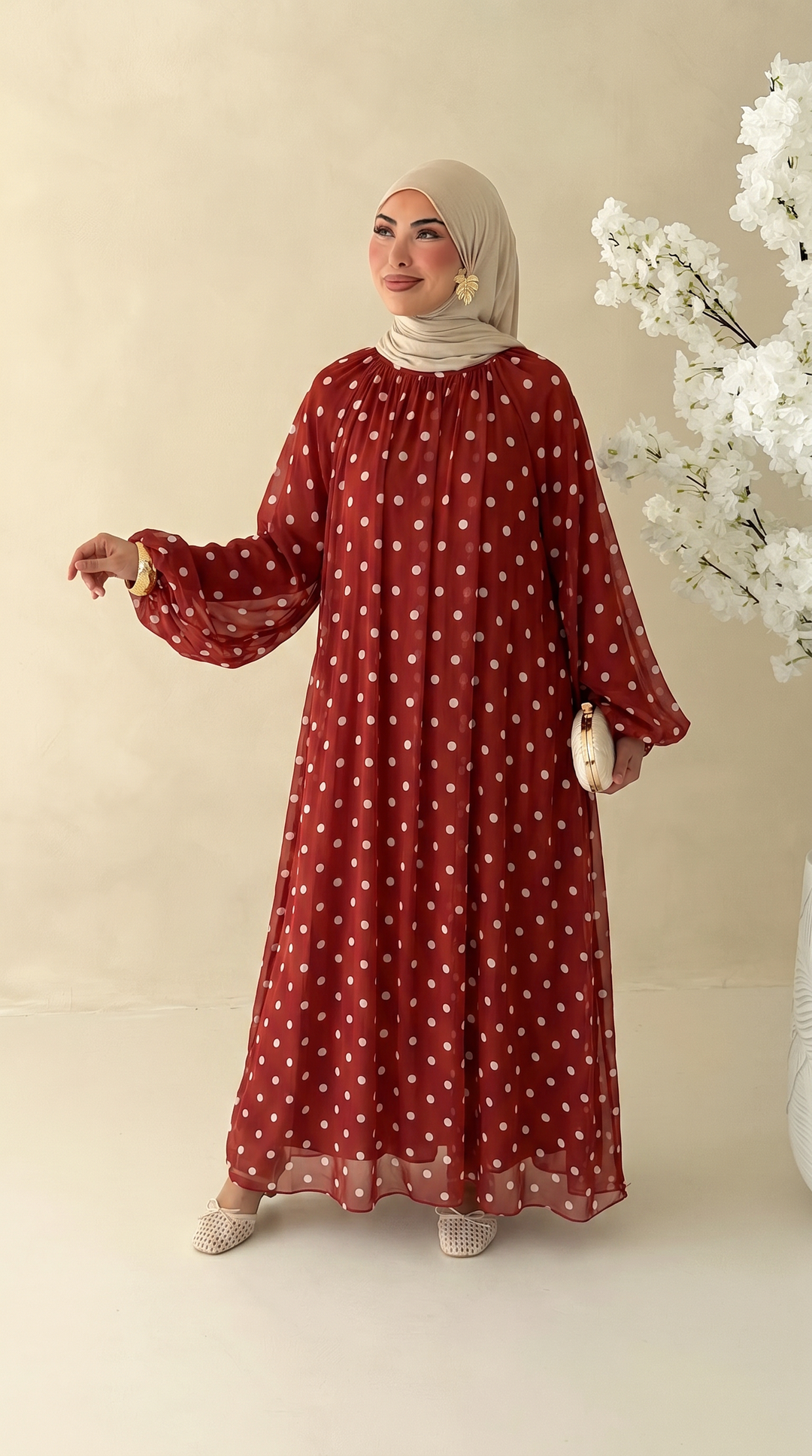 Polka Dot Kleid