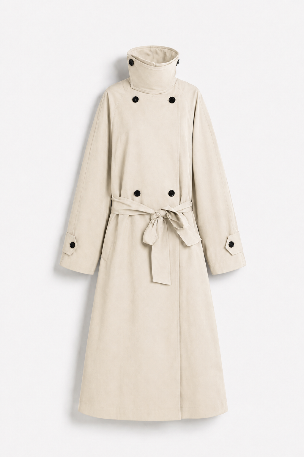 Avelie Trenchcoat mit Stehkragen