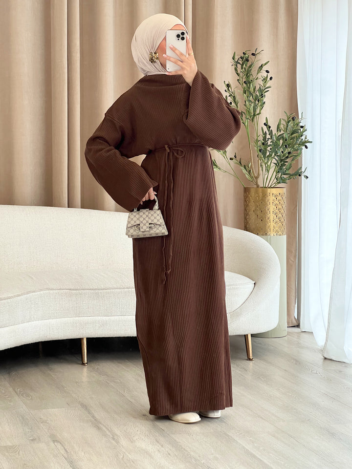 Hazal Strick-Kleid