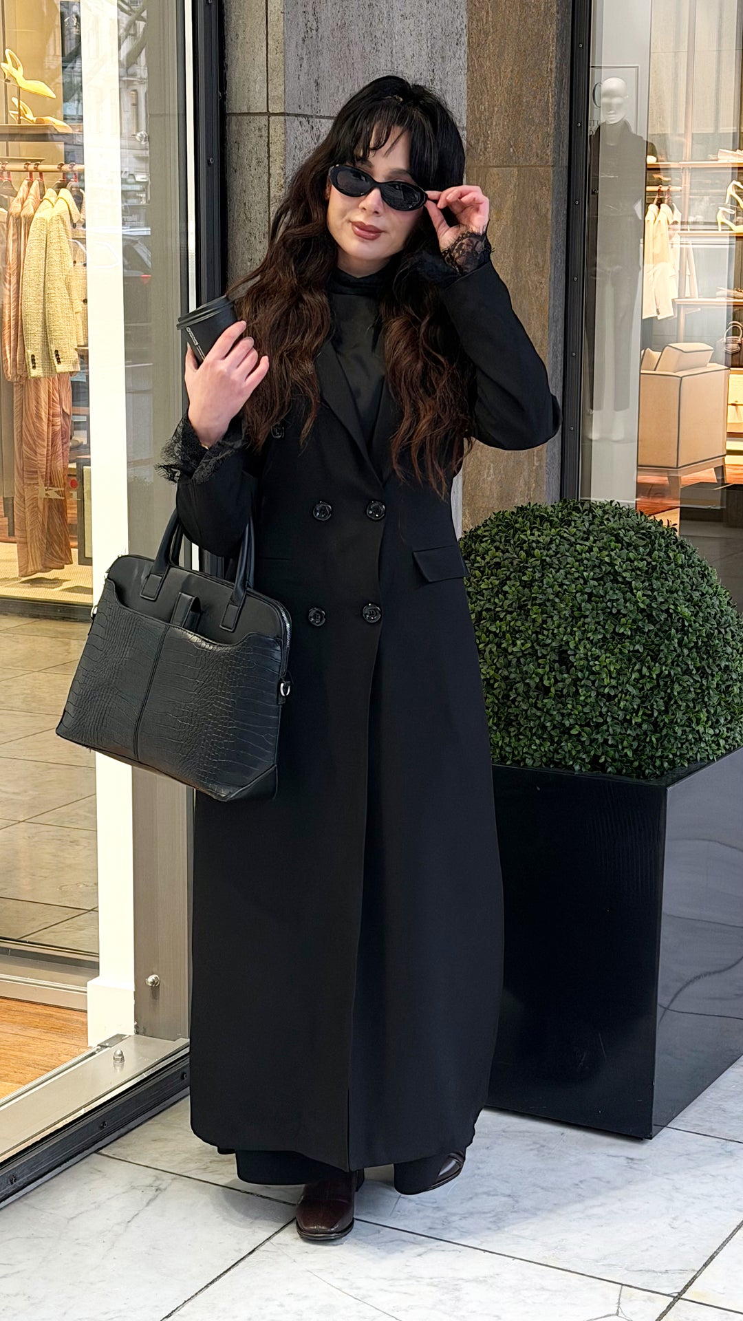 Diva Blazer-Mantel