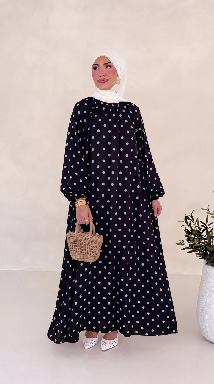 Polka Dot Kleid