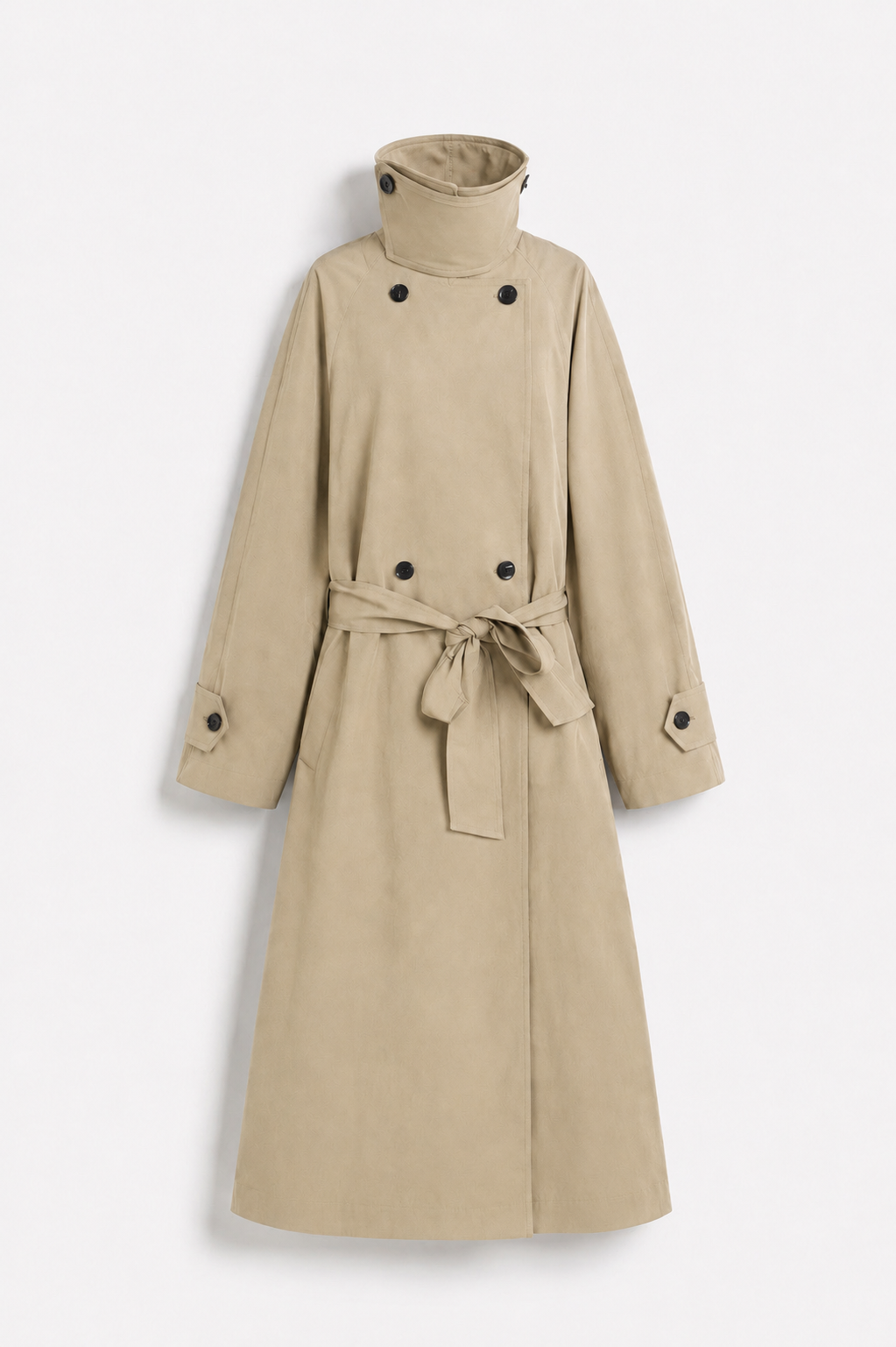 Avelie Trenchcoat mit Stehkragen