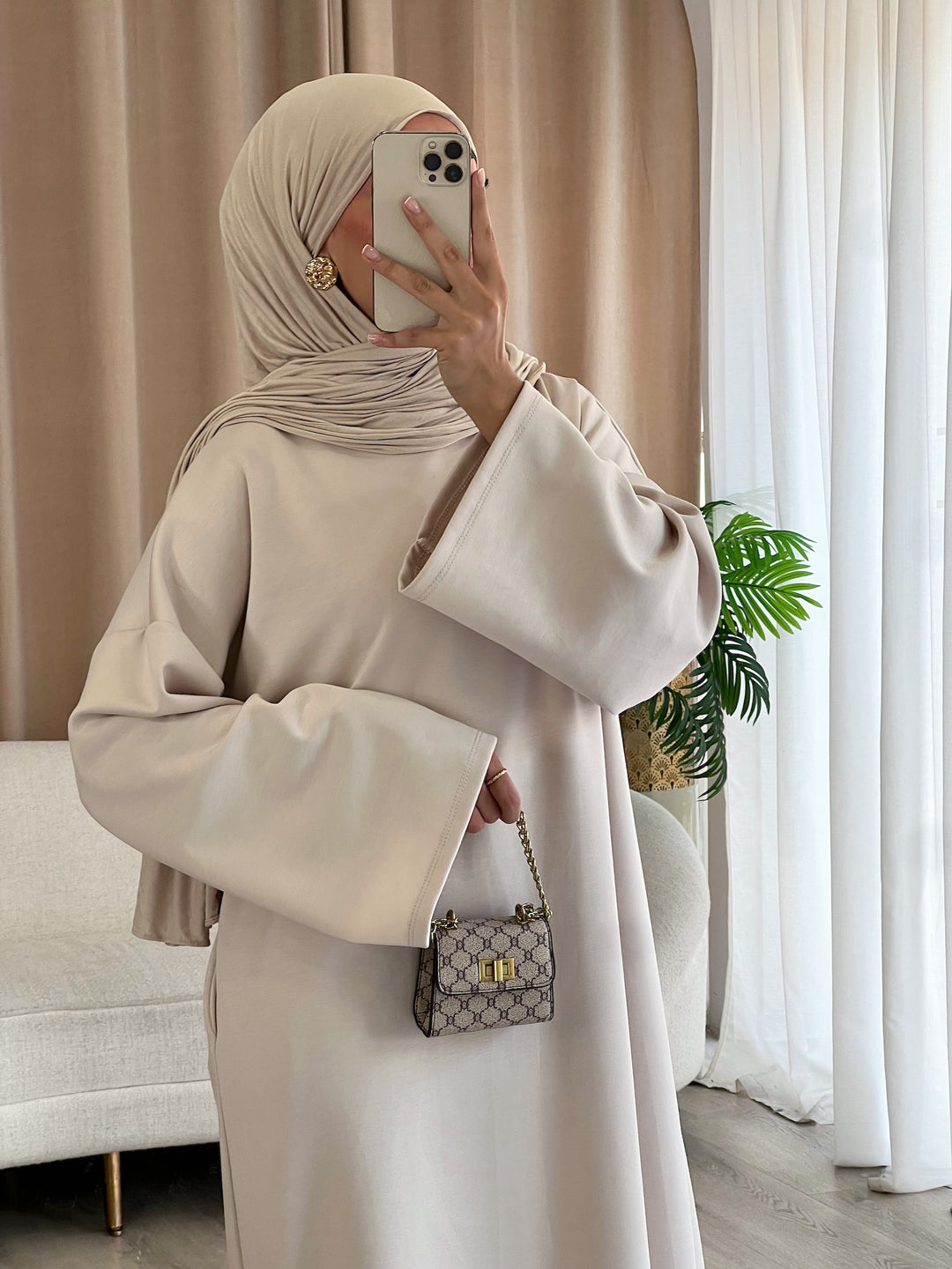 Basic Sweatshirt Abaya