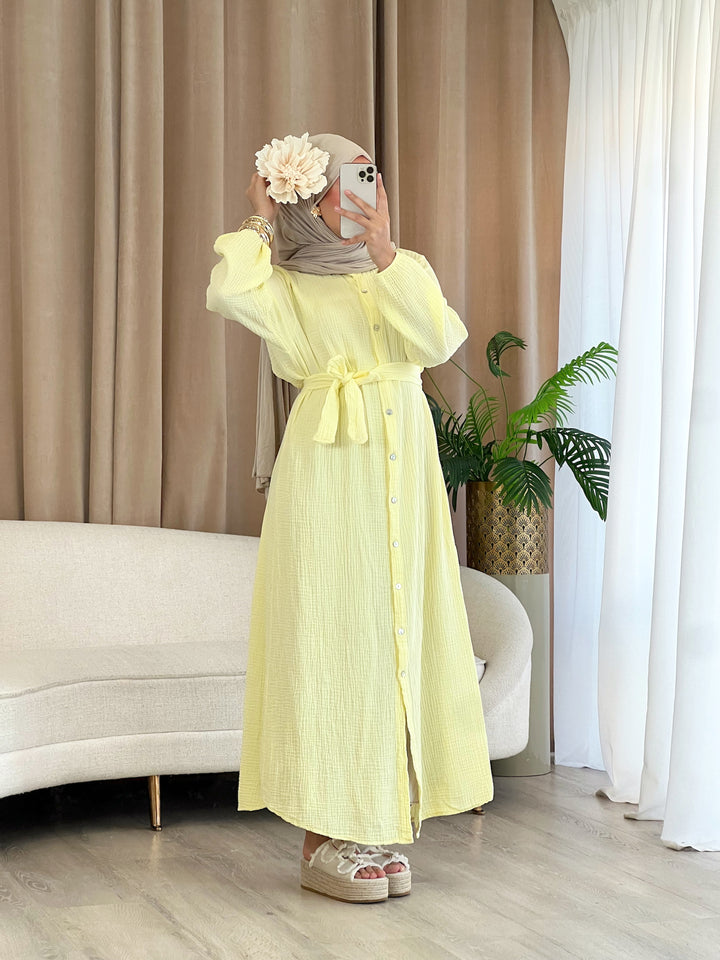 Solea Musselin-Kleid
