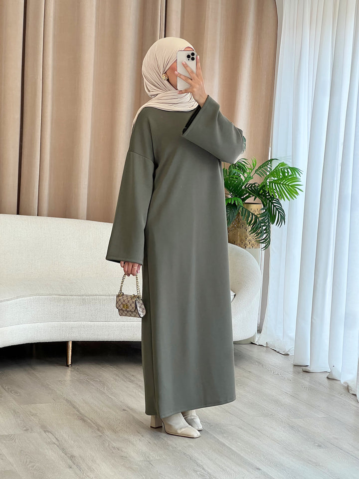 Basic Sweatshirt Abaya