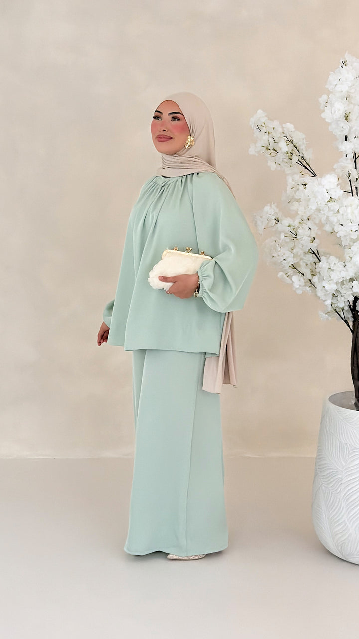 Zarela Satin 2-Teiler
