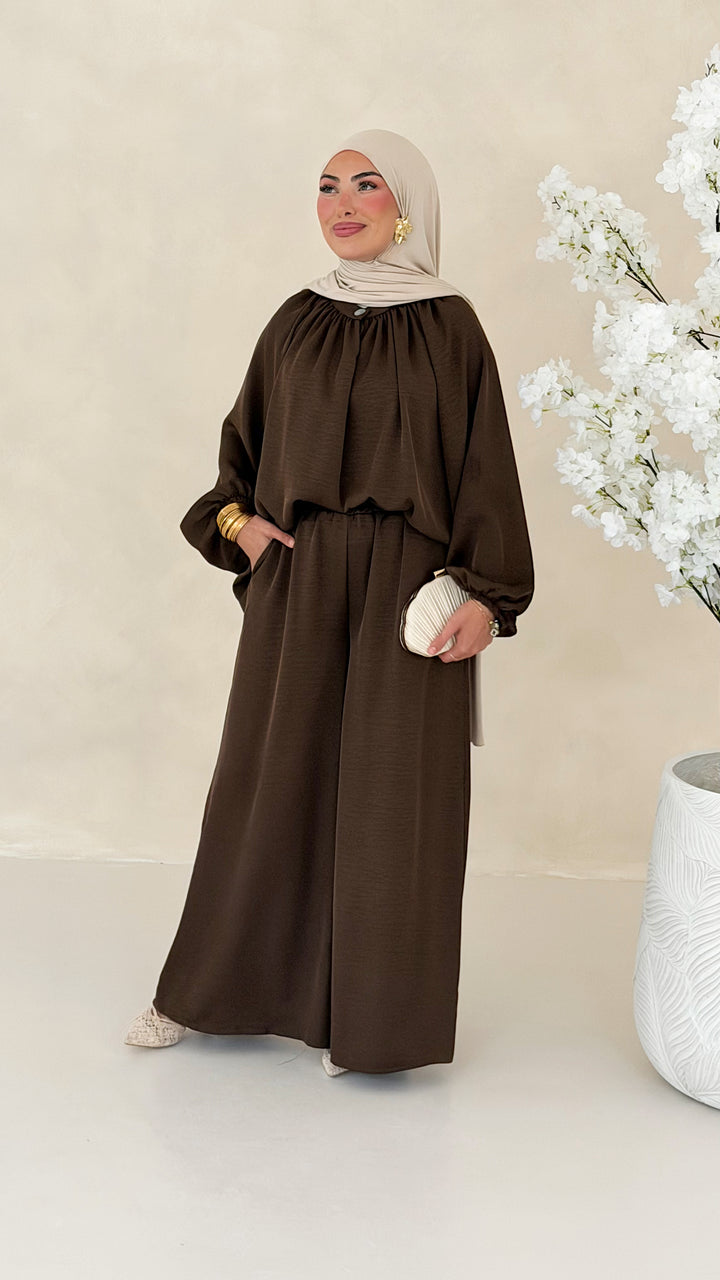 Zarela Satin 2-Teiler