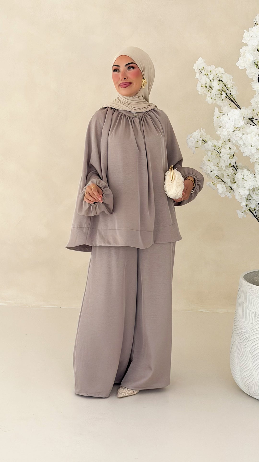 Zarela Satin 2-Teiler