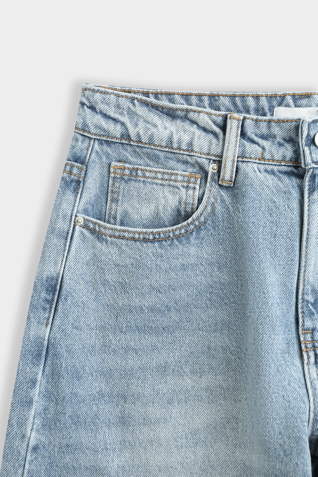 Barrel Denim Hose