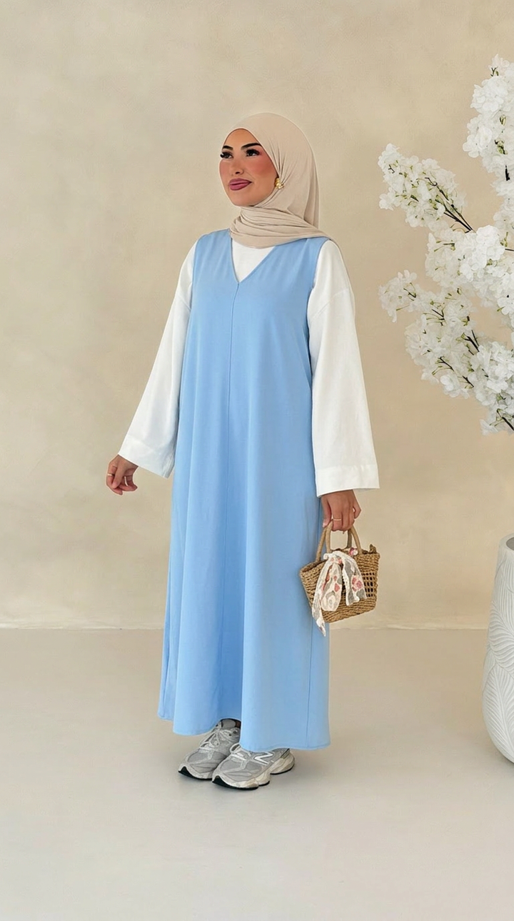 Basic Latz-Kleid