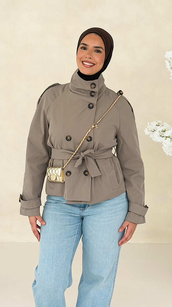 Kaia Short Trenchcoat
