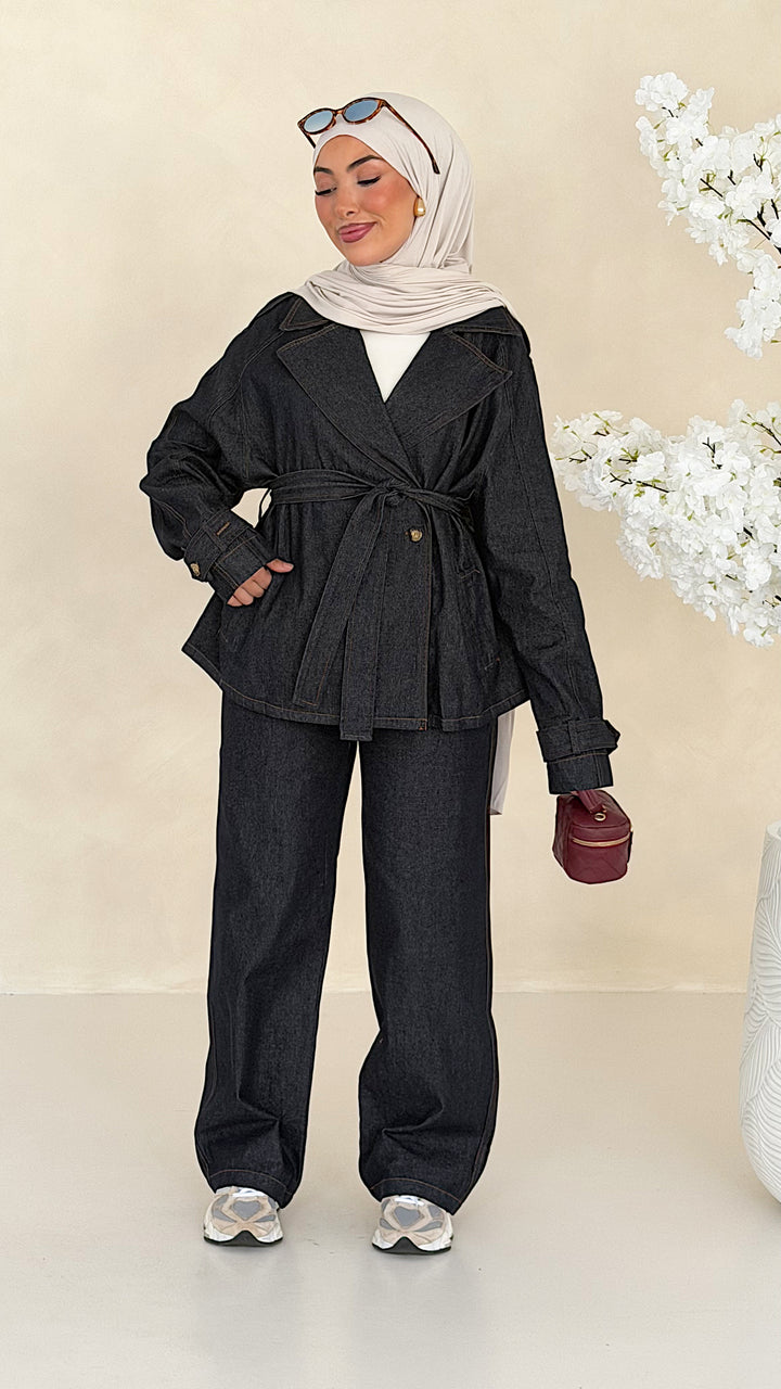 Signature Denim 2-piece set