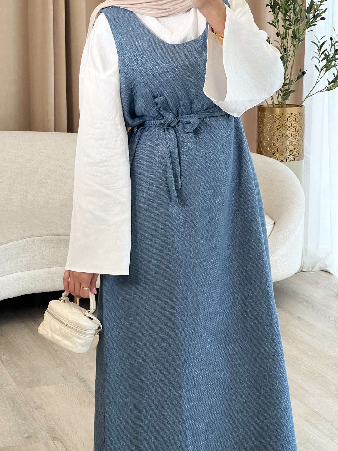 Eluna Bouclé Latzkleid