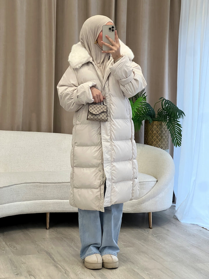 Zeina Parka in Beige