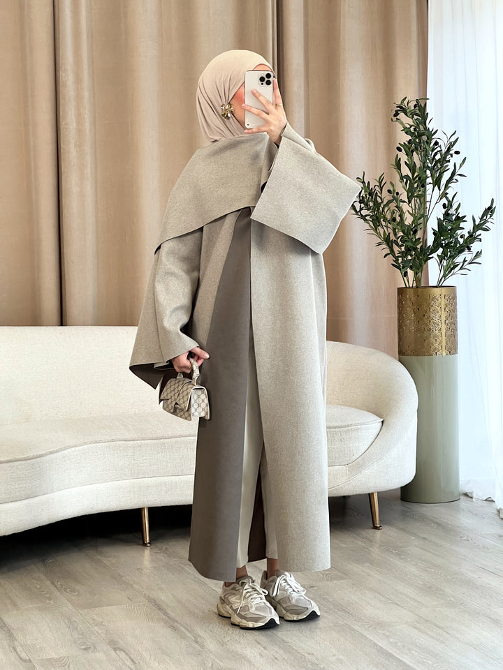 Yaren Mantel mit Cape