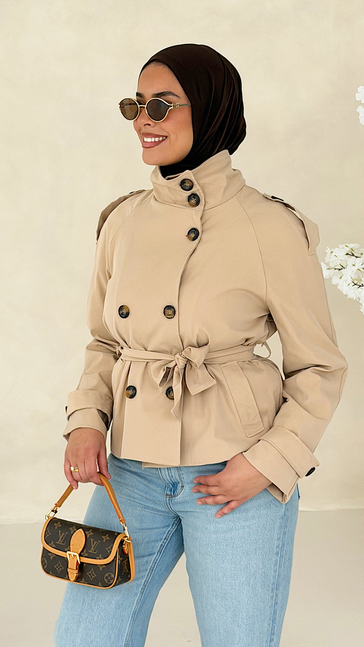 Kaia Short Trenchcoat
