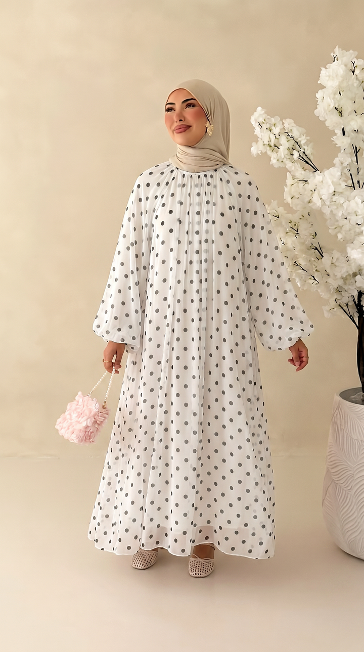 Polka Dot Kleid