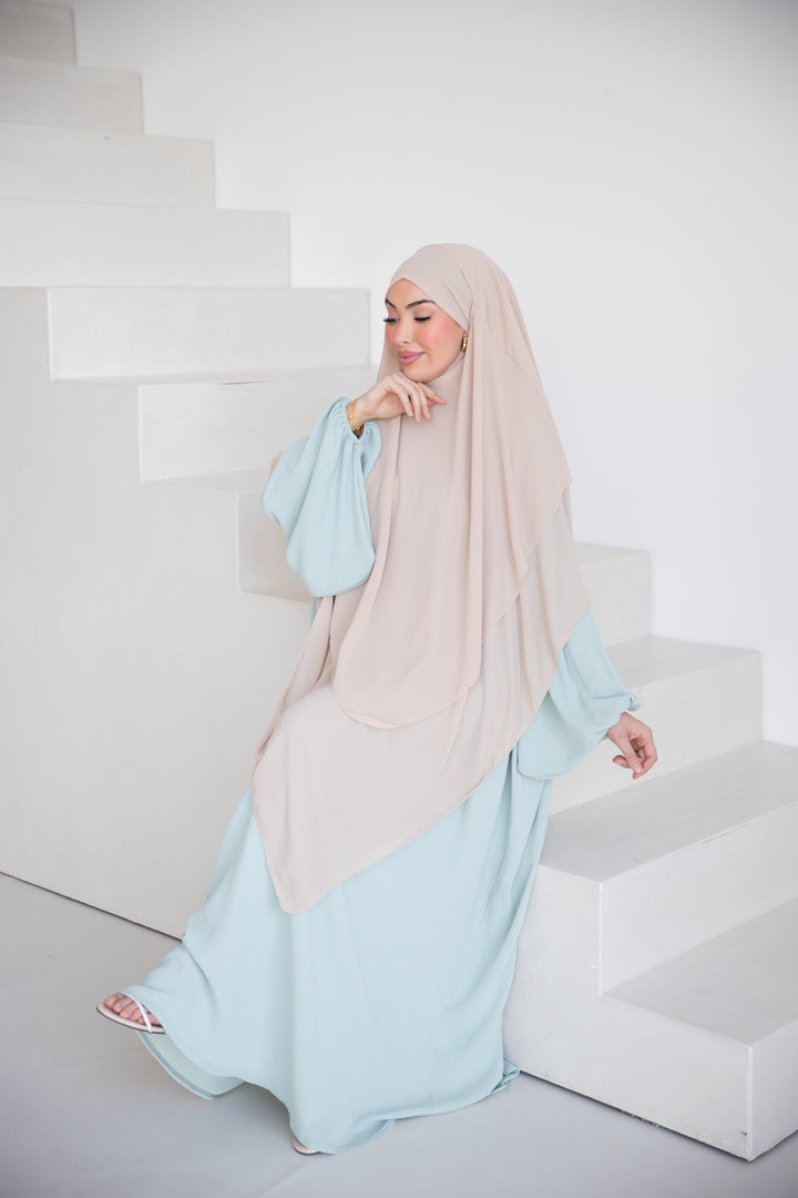 Sare Abaya in Mint