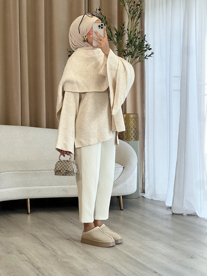 Mira Short Strick-Cape