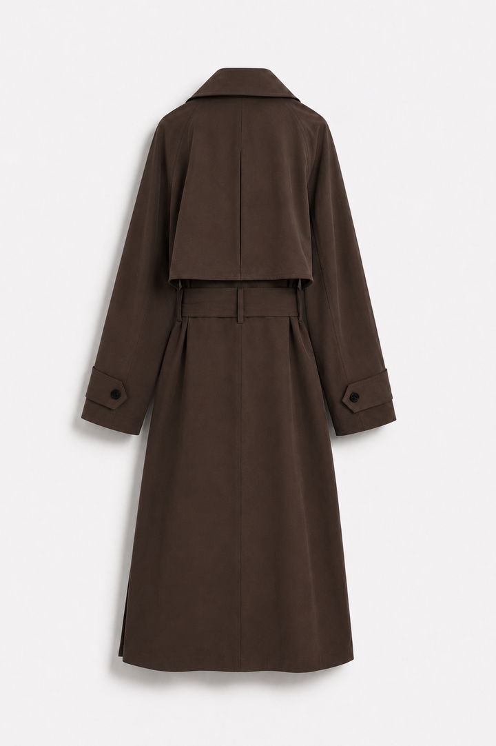 Avelie Trenchcoat mit Stehkragen