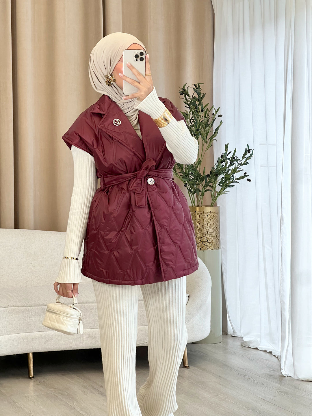 Autumn Puffer-Weste