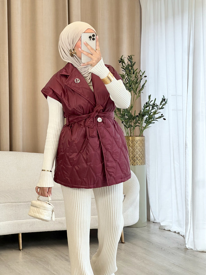 Autumn Puffer-Weste
