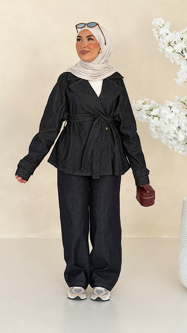 Signature Denim 2-piece set