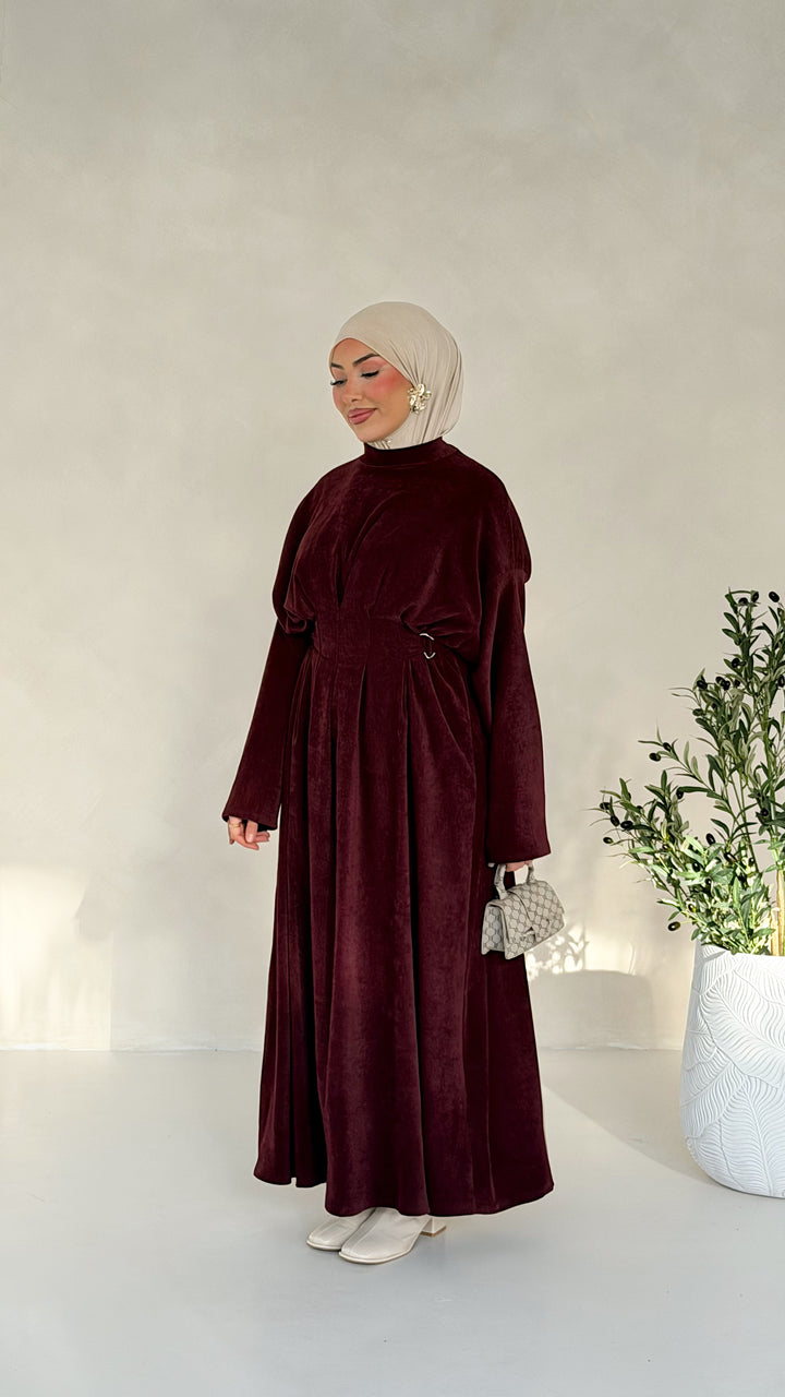 Aura Samt Kleid