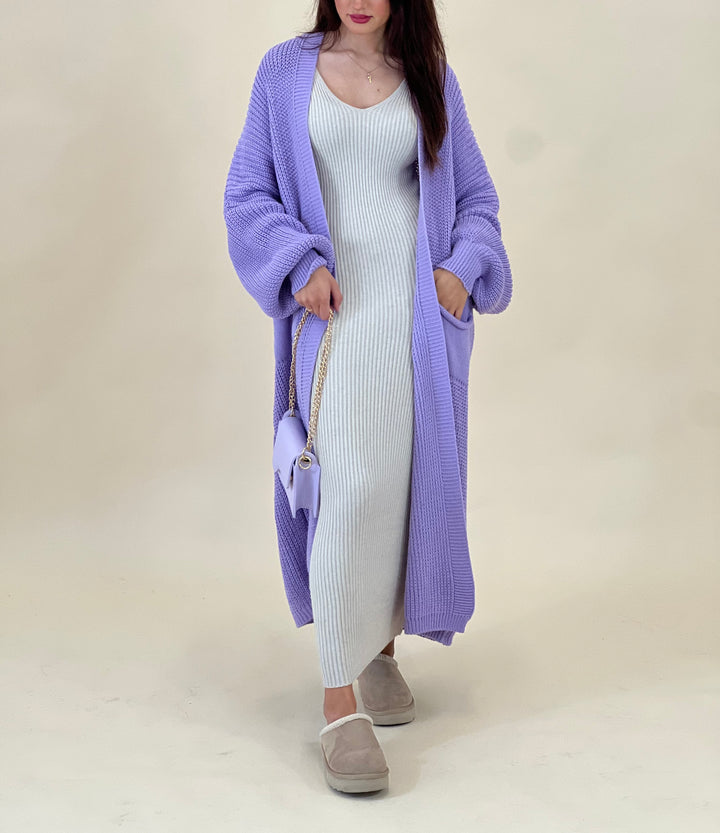 Pelin Cardigan in Lila