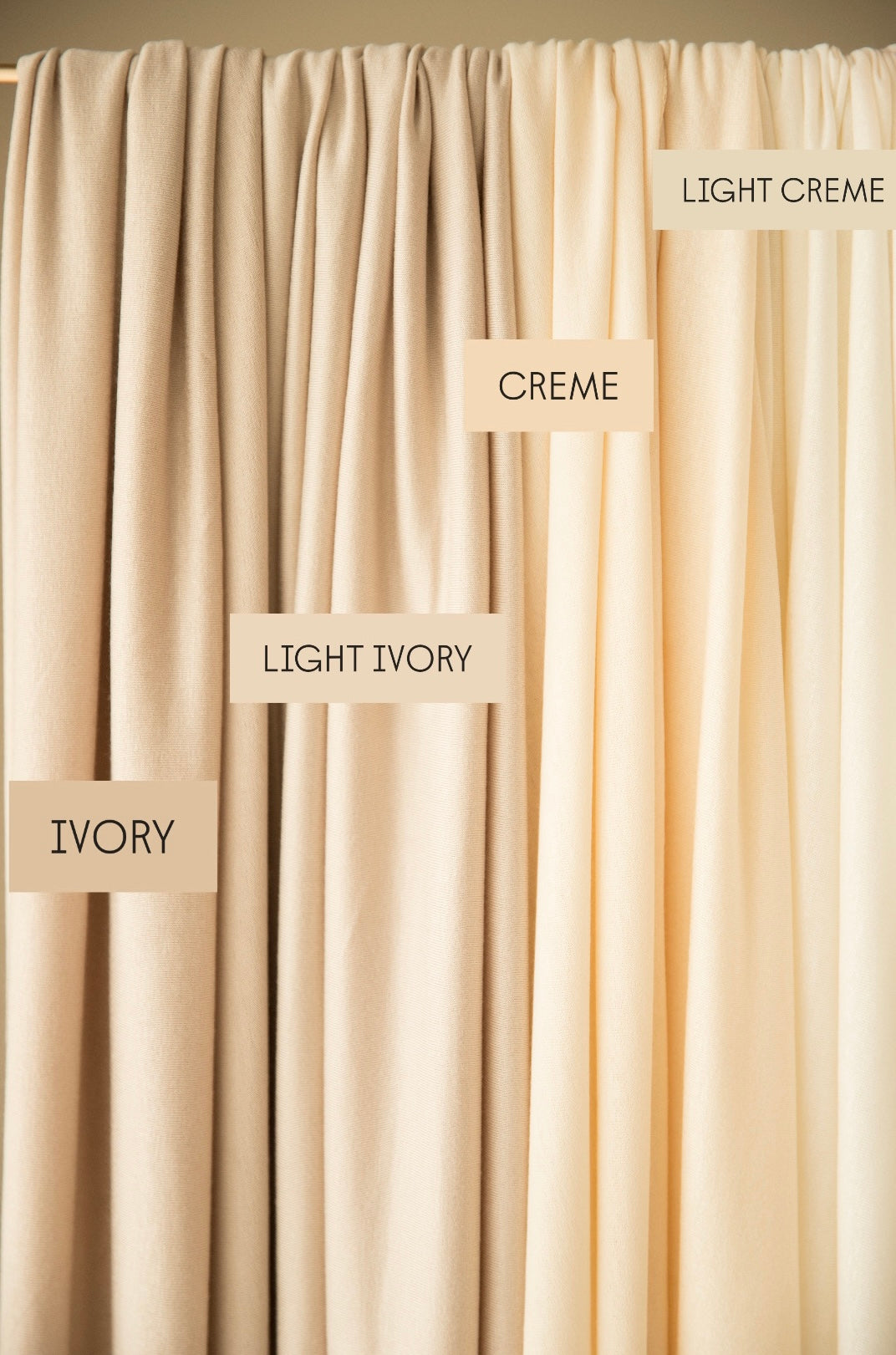 Jersey Hijab in Ivory
