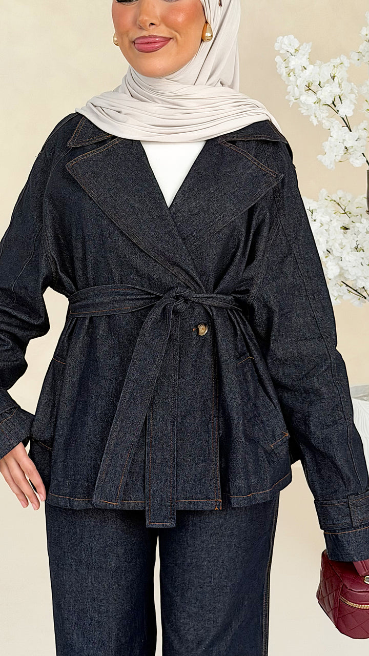 Signature Denim 2-piece set