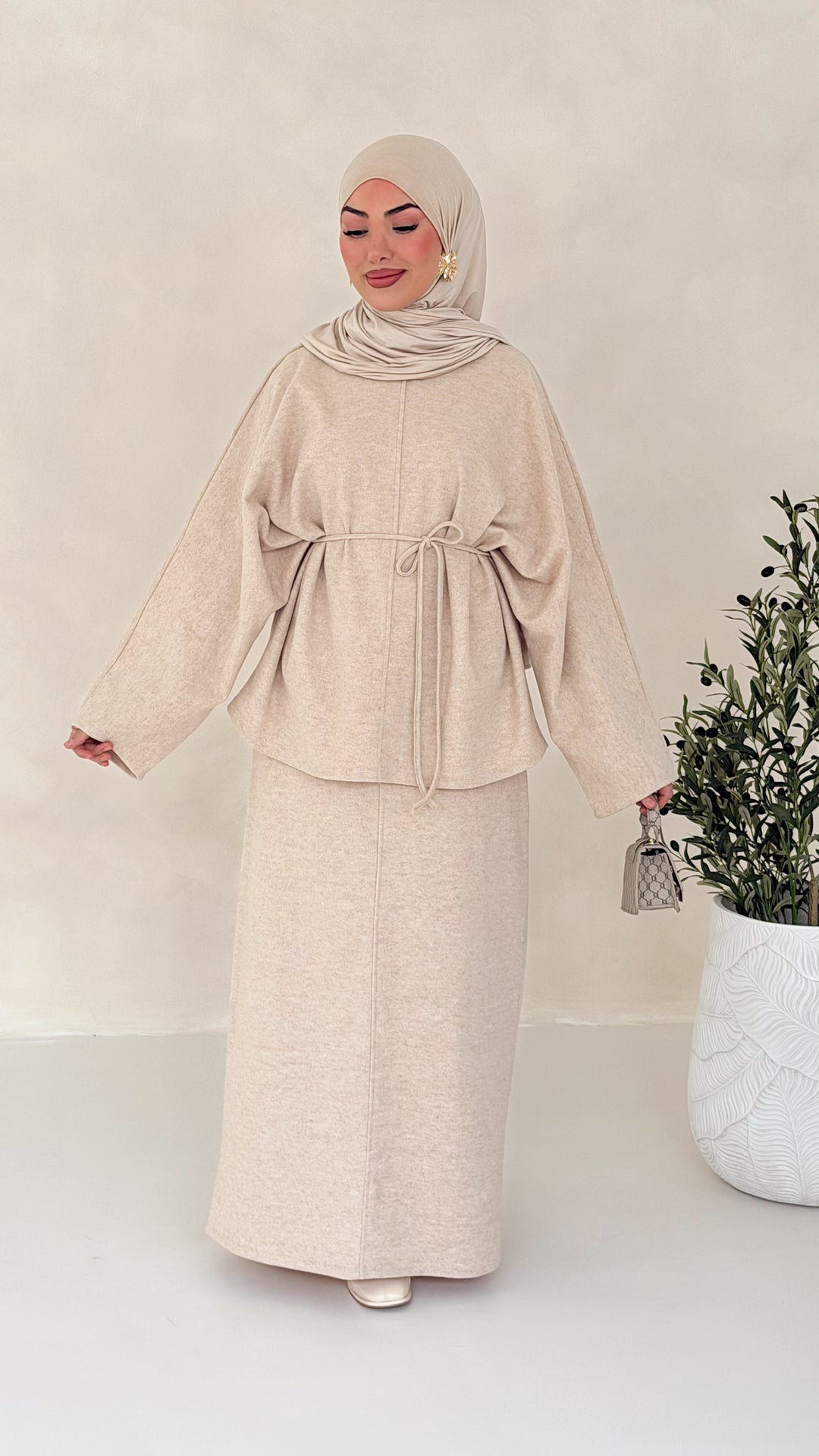 Ivoriya Woll 2-Teiler