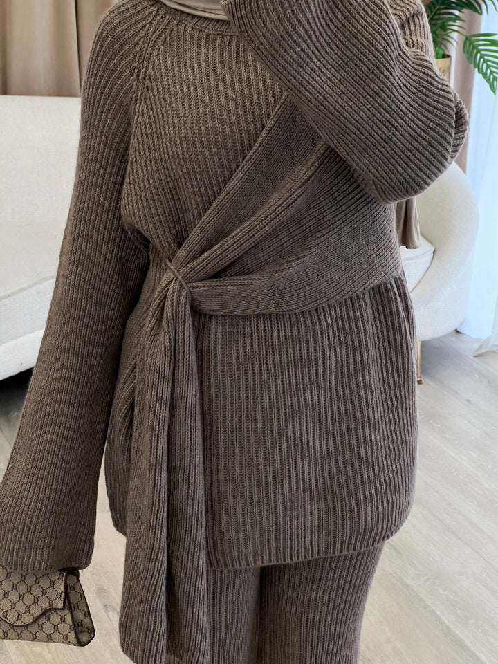 Bell Strickset in Mocha