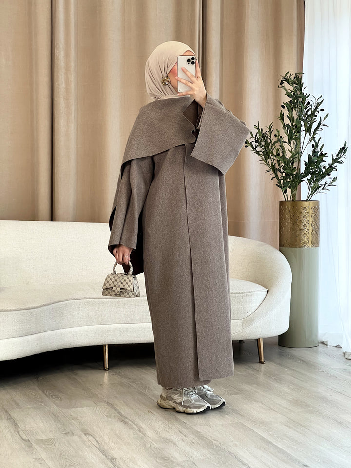 Yaren Mantel mit Cape